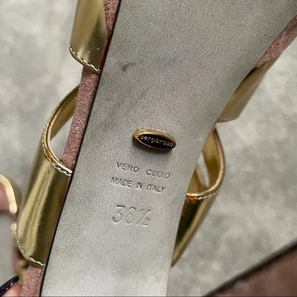 Sergio Rossi exclusive shimmer